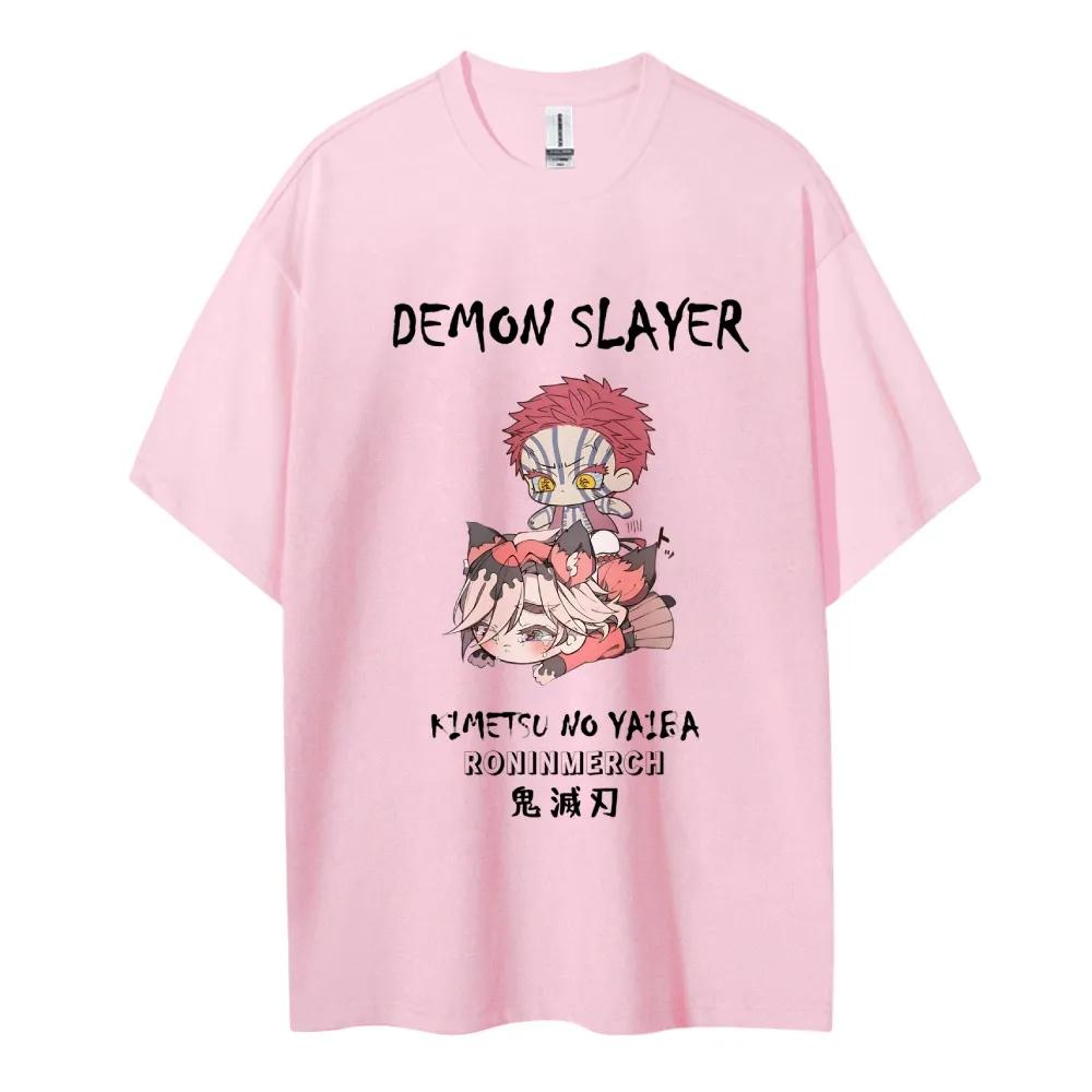 Dämonentöter Aufdruck Kurzarm Lässig Sommerkleidung Herren Bequeme Kleidung Herrenbekleidung Kurzarm Halbarm Oberteil