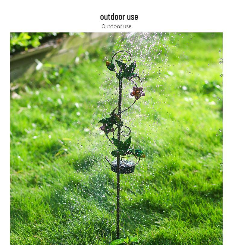 Solar Iron Animal Garden Ornaments