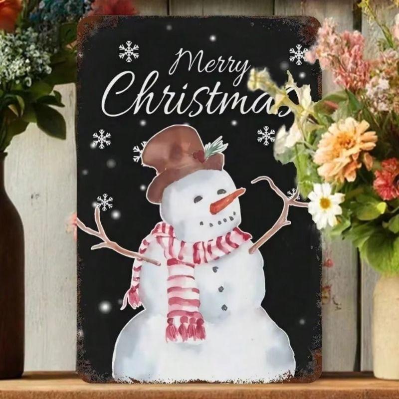 

Vintage Metal Tin Sign Retro Wall Art Plaque Home Decor Living Room 20x30cm