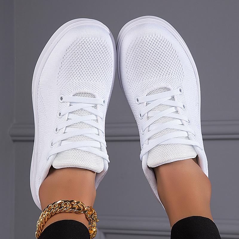 TUINANLE White Shoes Women Sneakers Shoes Outdoor Ladies Casual Flat Walking Shoes