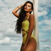 Maillot de bain une pièce sexy de haute qualité nouveau bikini couleur unie moulant bikini femme
