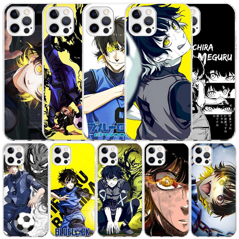Blue Lock Bachira Meguru Phone Case For IPhone 16 17 Air 16E 15 14 Plus 13 Mini 12 11 Pro Max 7 8 + SE 2020 Soft TPU Back Cover