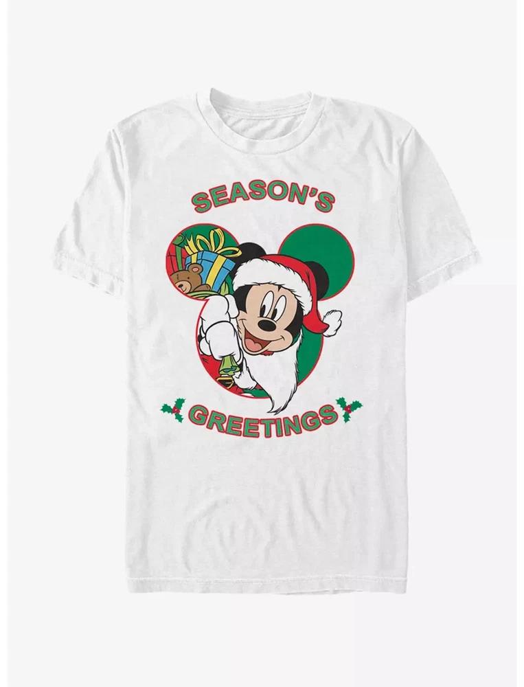 Mouse Holiday s Greeting White TShirt S