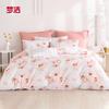 Cotton Printed Spring and Summer Countryside Style Pure Cotton Flower Three or Four Piece Set Bedding