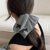 Women's Scrunchies Sweet Style Headwear Ballet-style Bow Colon Scrunchie Check Square Headband Hair Accessoires Tie Hair Tie