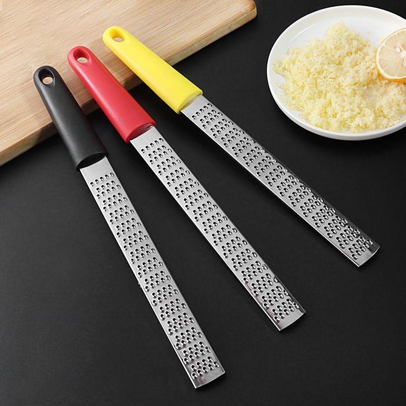 Stainless Steel Cheese Grater Multi-functional Cheese Slicer Baking Tool Chocolate Lemon Grated Cheese Scraper