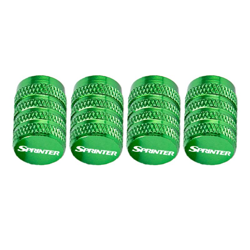 4pcs Car Wheel Tire Valve Caps Tyre Stem Covers Airdust Waterproof For Mercedes Benz SPRINTER W901 W906 W907 Accessories