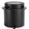 QI 10W ABS Black Convenient Practical Desktop Embedded 3 In 1 Double USB Rise Fall Wireless Charger