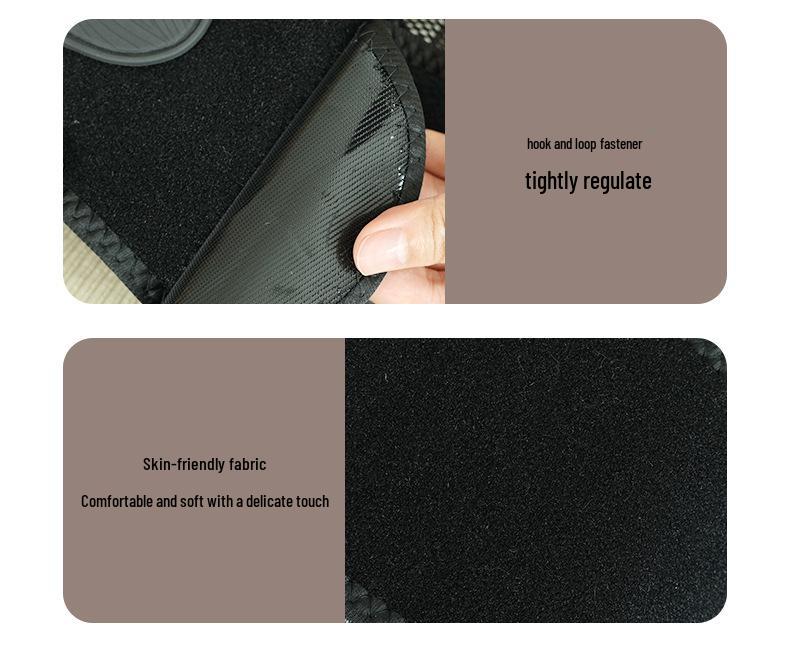 Cross-Border Smart Waist Massager with Bionic Spine Support and Moxa Heating