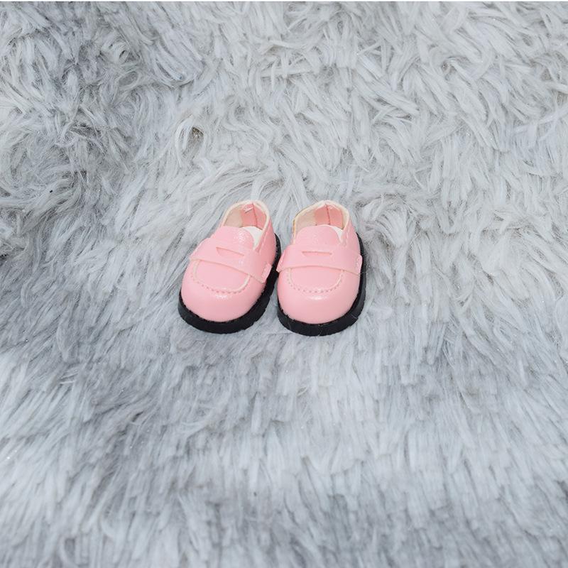 10CM Cotton Doll Leather Shoes - Fit 8 Point Dolls, 22CM Joint Dolls, Toy Dress-Up, 3.8 CM Shoes.