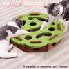 Cat Toys Puzzle Box Felt Pet Supplies with Bell Interactive Cat Toys Kitten Accessories Pet Cat Maze Game for Enrichment Mental
