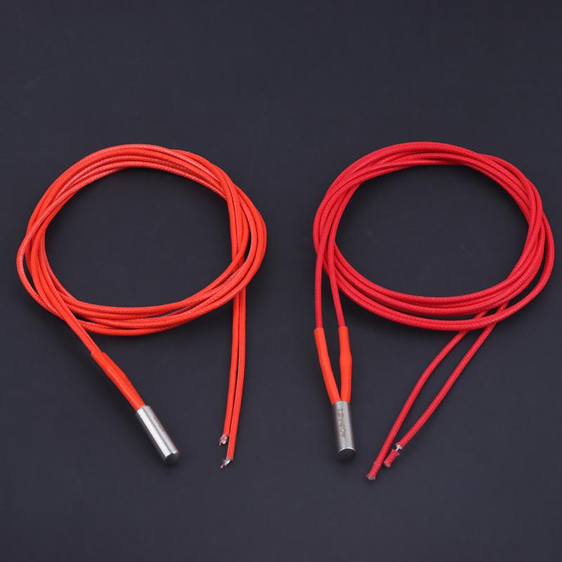 12V/24V 40W Keramisk Patronvärmare 3D-skrivare Skrivhuvud Induktionsvärmare Mk3S Termoelementsensor För 3D-skrivardelar