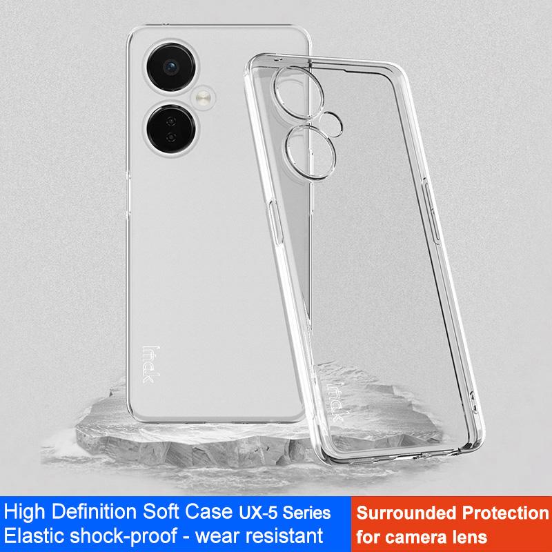 IMAK UX-5 Series for OnePlus Nord CE 3 Lite 5G/Nord N30 5G Transparent Mobile Phone Case TPU Cell Phone Cover