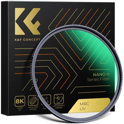 Concept 46 mm Objektivschutzfilter AGC Optisches Glas HD Superauflösung Hohe Lichtdurchlässigkeit Geringe Reflexion Ultradünne 28-lagige Nanobeschichtung Wasser