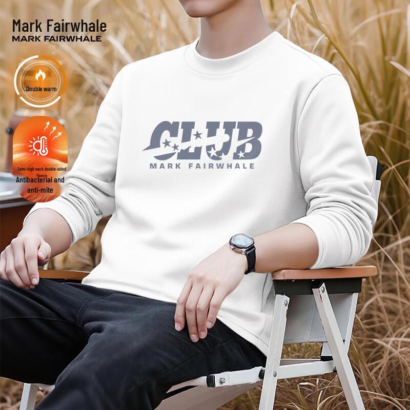 Mark Fairwhale Men s Double-Sided Fleece Warm T-Shirt L