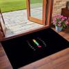 Crystal Velvet Rug Soft Non Slip Indoor Floor Mat Home DecorColdplay