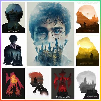 Harry Potter Výprodej Kulatý Tištěný Vzor Škola Bradavice Mozaika Diamantové Malování Umění Steh 5d Nový 2026 Velká Velikost