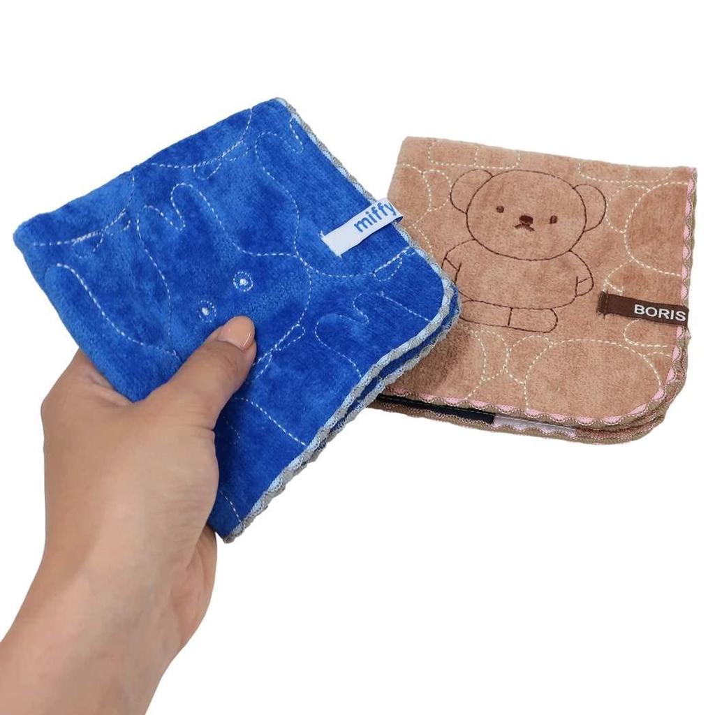 Marushin Miffy Hand Here Comes the 25 X 25 Cm Towel, Ghost, 5805024100, Approx.