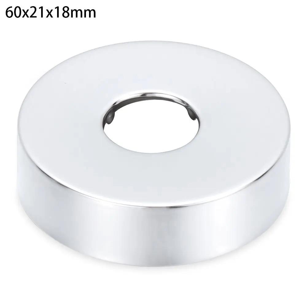 New Chrome Stainless Steel Flange Cover Pipe Wall Covers Faucet Decor Faucet Decorative Cover Faucet Accessories