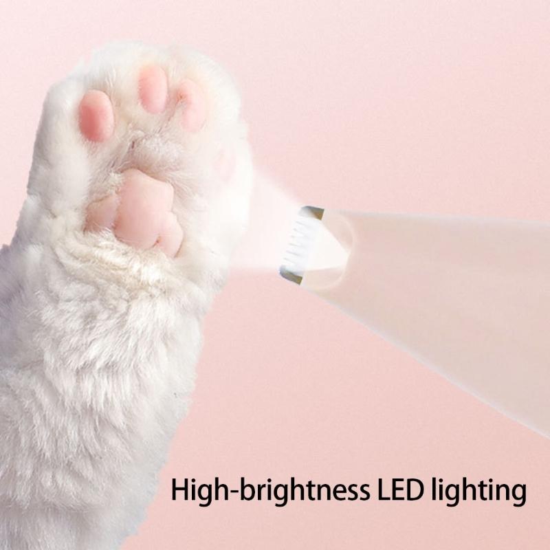 Electric Pet Nail Clippers With Safe Protect For Precise Trimming To Reduce Risk Of Scratch for Dog Cats Grooming Use