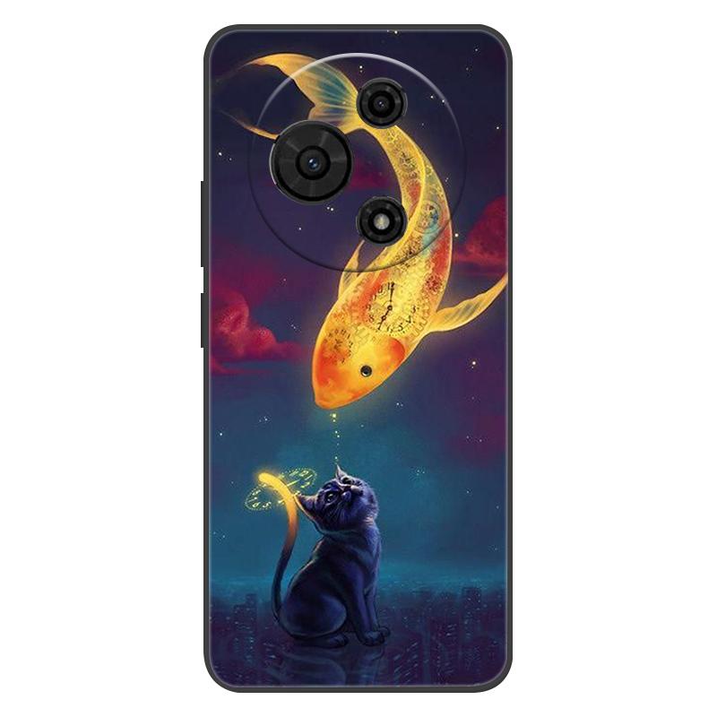 Casing For TCL 60 SE/TCL 605 Slim Soft TPU Black Matte Fashion Phone Case For For TCL 60 NxtPaper 60se Anti-scratch Cover Shells