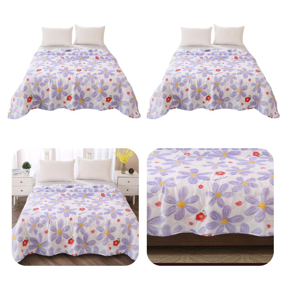 Cooling Breathable Towel Quilt for Night Sweats Ice Blankets Cooling Comforter 150x200cm