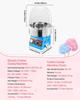 Electric Cotton Candy Machine, 1000W Commercial Floss Maker With Cover, Commercial Cotton Candy Machine w/Stainless Steel Bowl & Sugar Scoop, Ideal