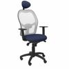 P&C-Office Chair with Headboard Jorquera P&C ALI200C Blue Navy Blue