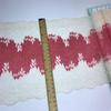 (2 Colors) 22cm wide Spandex Lace, Two Tone Stretch lace fabric for Sewing, Lingerie, Bra, Underwear, Garment, Crafting