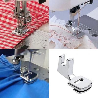 1/2pcs Gathering Sewing Presser Foot Wil Fit MOST BROTHER SINGER JANOME TOYOTA AUSTIN DOMESTIC SEWING MACHINES AA7020