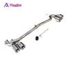 BMW 5 Series F10/F18 M5 Black Carbon Fiber Quad Exhaust Tailpipe with M Logo