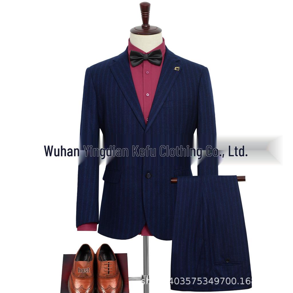 Ensemble de Costume à Carreaux Grande Taille pour Homme pour Mariages et Événements Décontractés