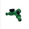 1Pc Garden Tap Water Splitter 1/2" 3/4" Female Thread 2-Way Garden Hose Y Type Watering Adjustable Switch Water Controller Valve
