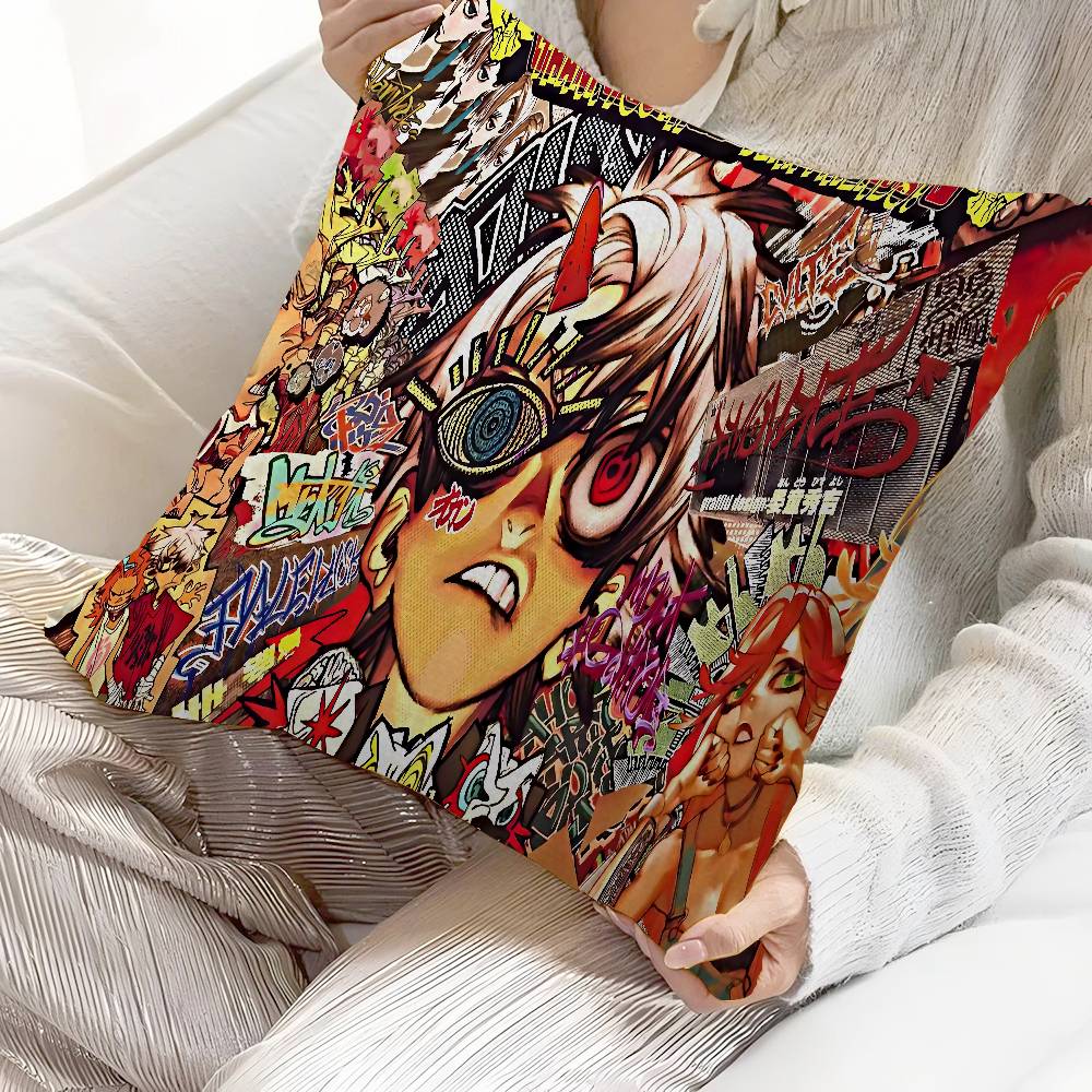 Gachiakuta Pillow Gift Home Office Decoration Bedroom Sofa Car Cushion Cover case 45x45