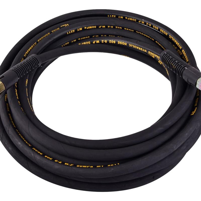High-Pressure Rubber Water Hose with M18+3/8  Quick Connect
