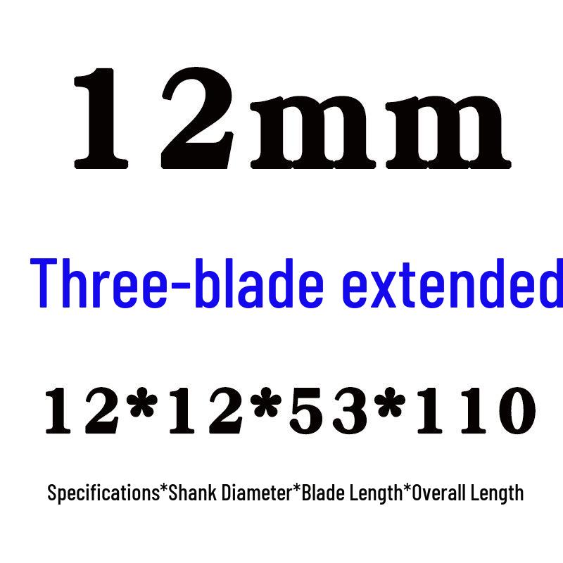 Yihai 3mm Keyway End Mill, 2 & 4 Flutes, HSS 8mm, High-Speed Steel