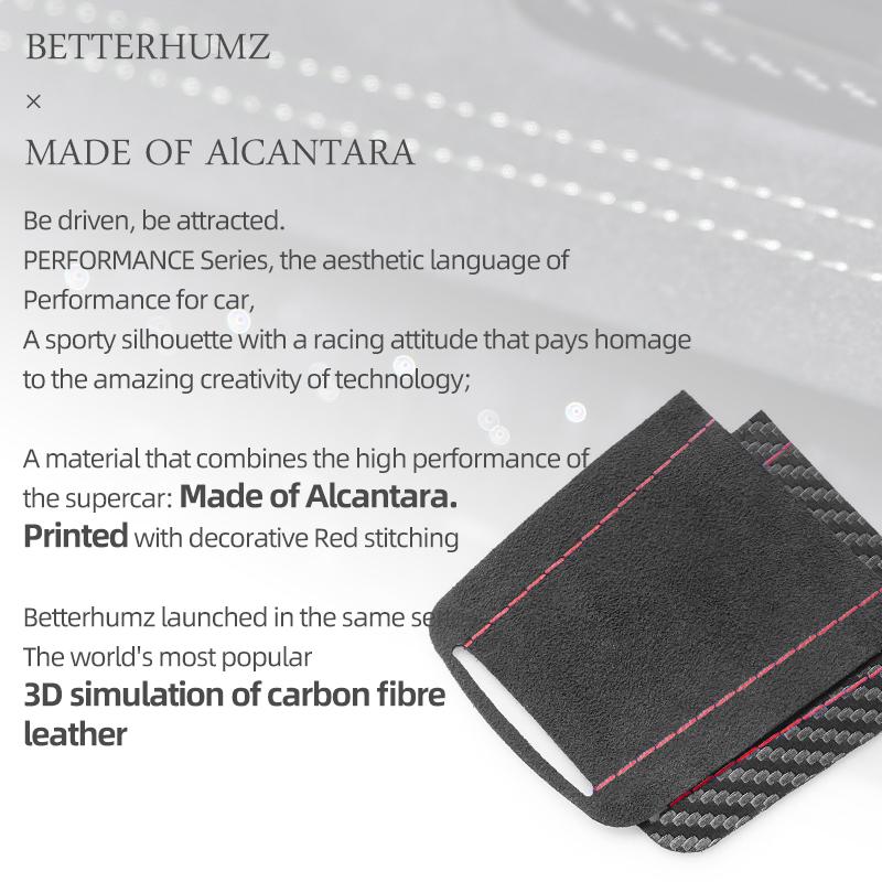 For Porsche Macan 2014-2025 Made of Alcantara Center Console Gear Shifter Panel Trim Sticker Car Interior Tuning Accessories