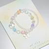 Mori Style Mermaid Crystal Bracelet - Sweet, Versatile Design for Women, Students, and Best Friends.