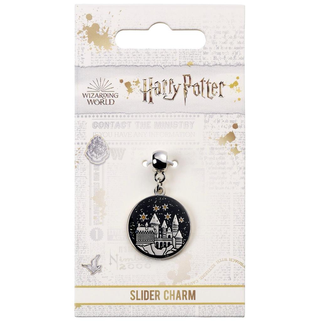 HARRY POTTER Hogwarts Castle Slider Charm Silver