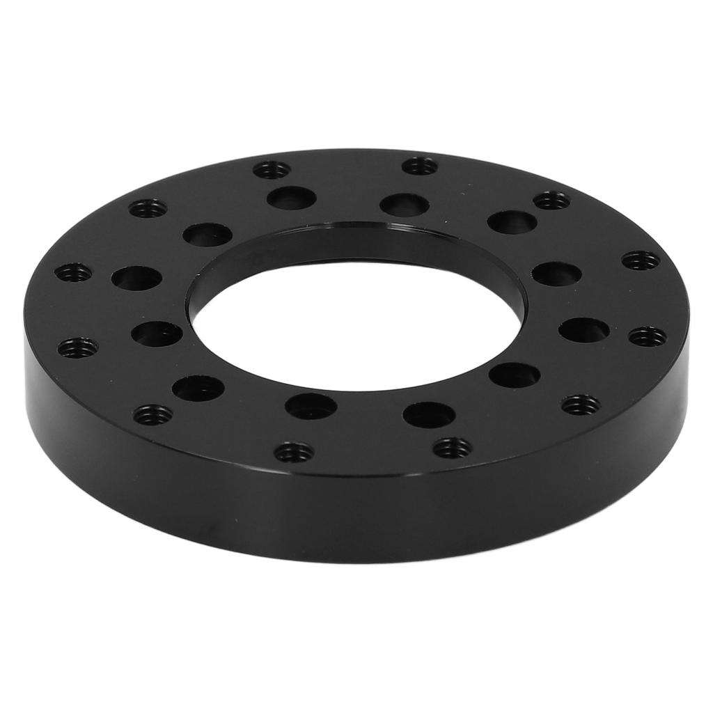 Alloy Steering Wheel Adapter Plate Black Replacement Accessories Car Gaming Steering Wheel Adapter for Logitech G25 G27 70MM