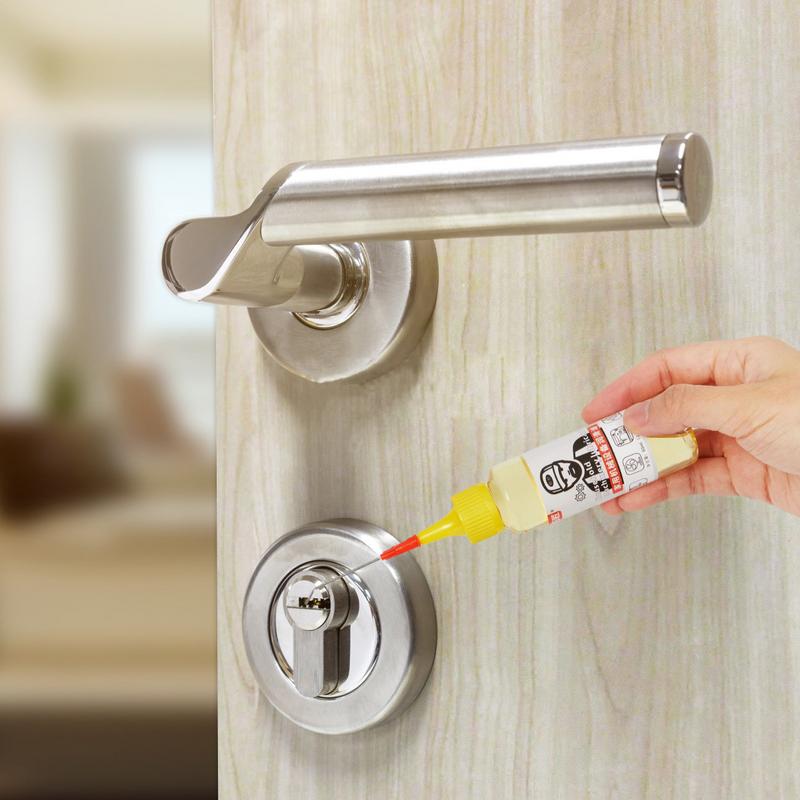 Schiebetür-Schmiermittel, 60 ml, kleiner Nadelöler für Türscharniere, Schmiermittel auf Ölbasis, Rostschutz, Schmiermittel für quietschende Türscharniere