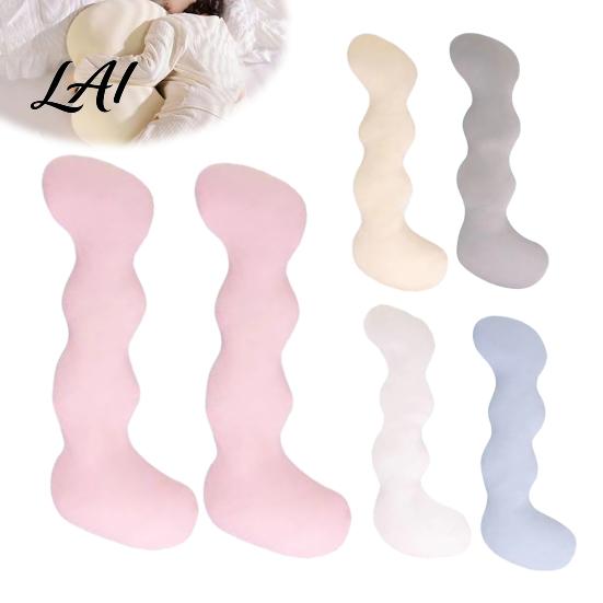 Side Sleepers Cooling Cushions Body Pillow for Adults & Sleepers Breathable L-Shaped Long Ergonomic Sleeper Support Hugging Pillow Full Leg Cushion