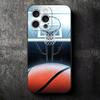 Basketball Basket Sports Soft Phone Case for iPhone 16 16E 17 Air 15 Pro Max 14 Plus 13 Mini 11 12 7 Black Cover Back Shell