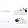 Kids Comfortable Durable Low-Top Casual Shoes Kids Sneaker White Black 310930L-WBK