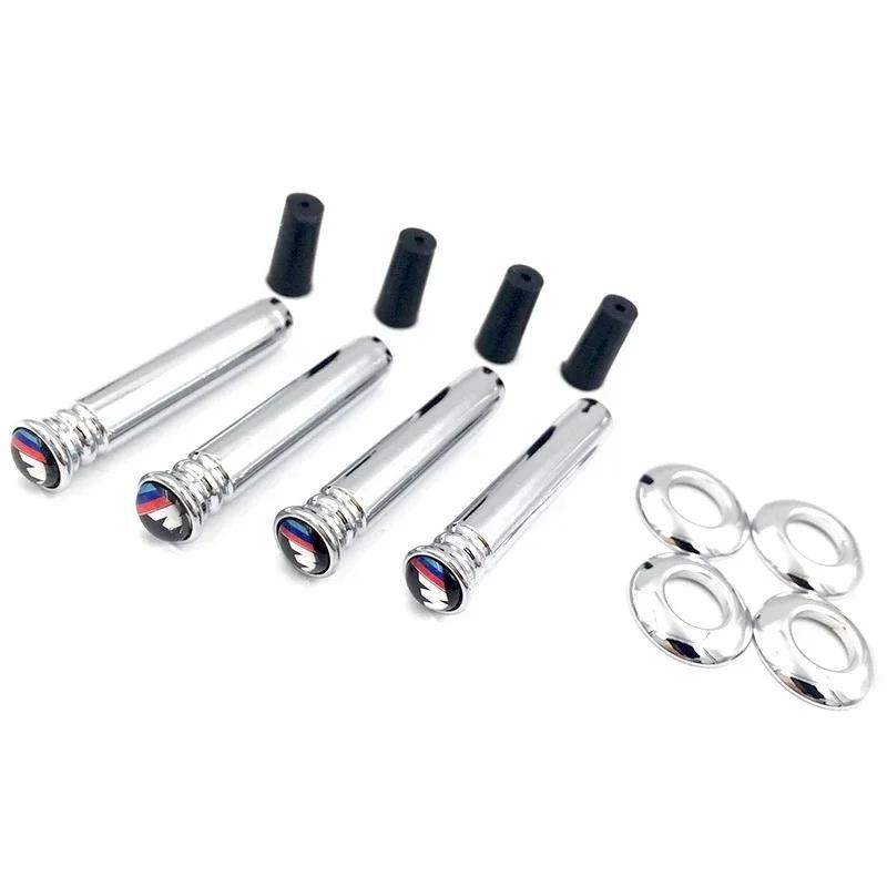 

4PCS Stainless Steel Car Lock Modified Door Pin For bmw M Sticker e46 e90 f20 e60 e39 f10 X1 X3 X4 X5 X6 X7 f30 Car accessories срібний