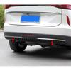 For Haval H6 3th   Rear Bumper Trim Stainless Steel Protective Strips Decoration Chrome Sticker Car Styling Accessories