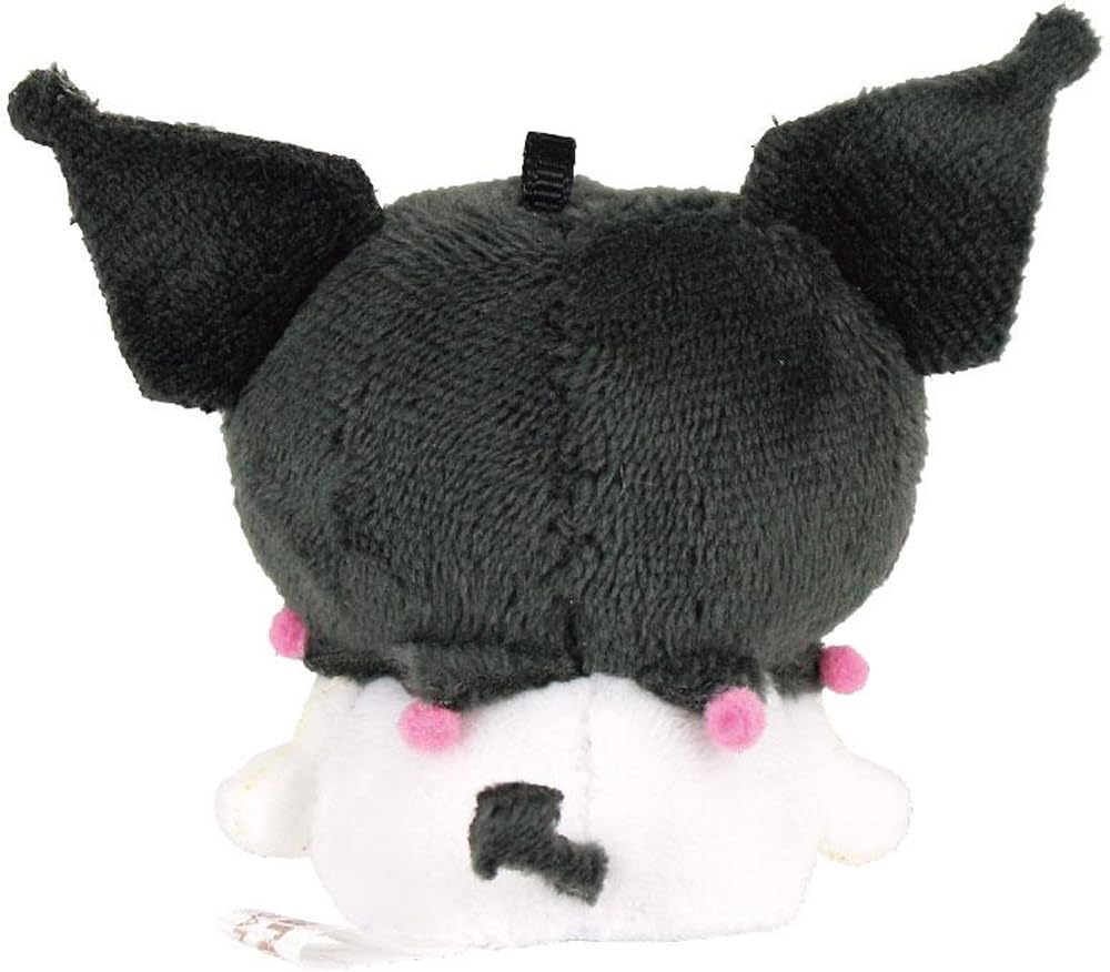 Tees Factory Sanrio Kuromi Characters Finger Puppet Mascot, 75mm H X 80mm W X 50mm D (SR-5541527KU)