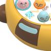 Interactive Whack Toy for Kids 360 Degree Rotating Cute Emoticon Music Light Hammering Pounding Toy