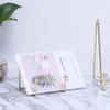 Picture Holder Desktop Organization Gold Easel Metal Rack Display Stand Gold Stands Storage Rack