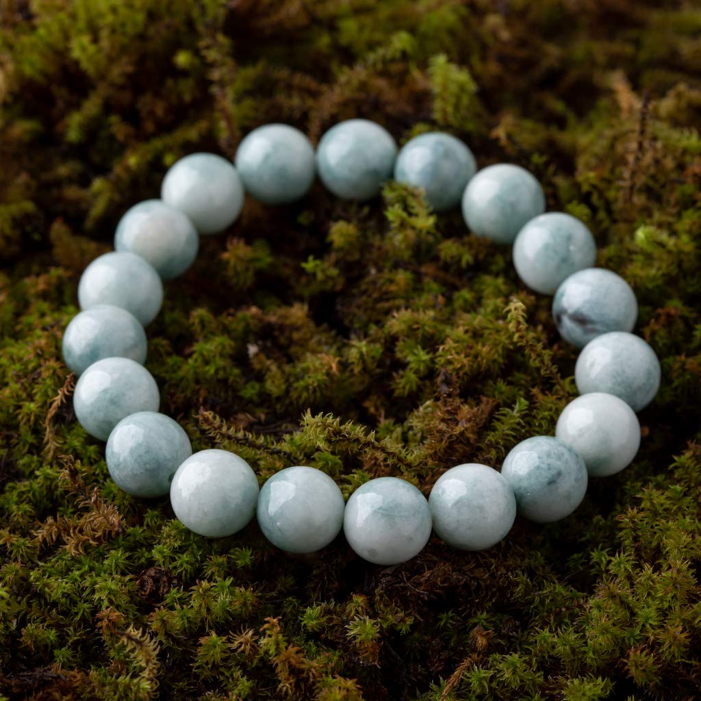 15cm Premium Itoigawa Natural Jadeite Glossy National Jomon Power Stone Jadeite Workshop Special Paulownia Wood Quality Guarantee BR0226 (10mm Beads,